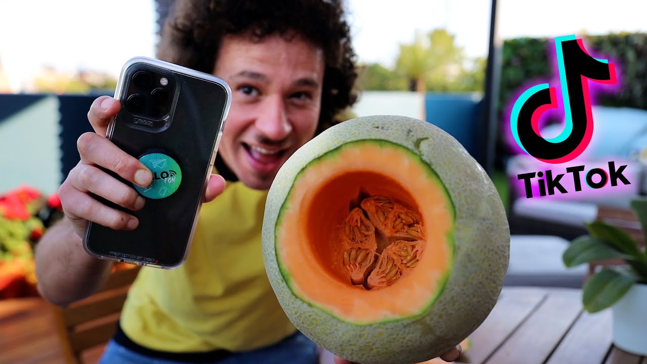 ¿Cómo cortar fruta con tu iPhone?   | Hacks de TikTok #8