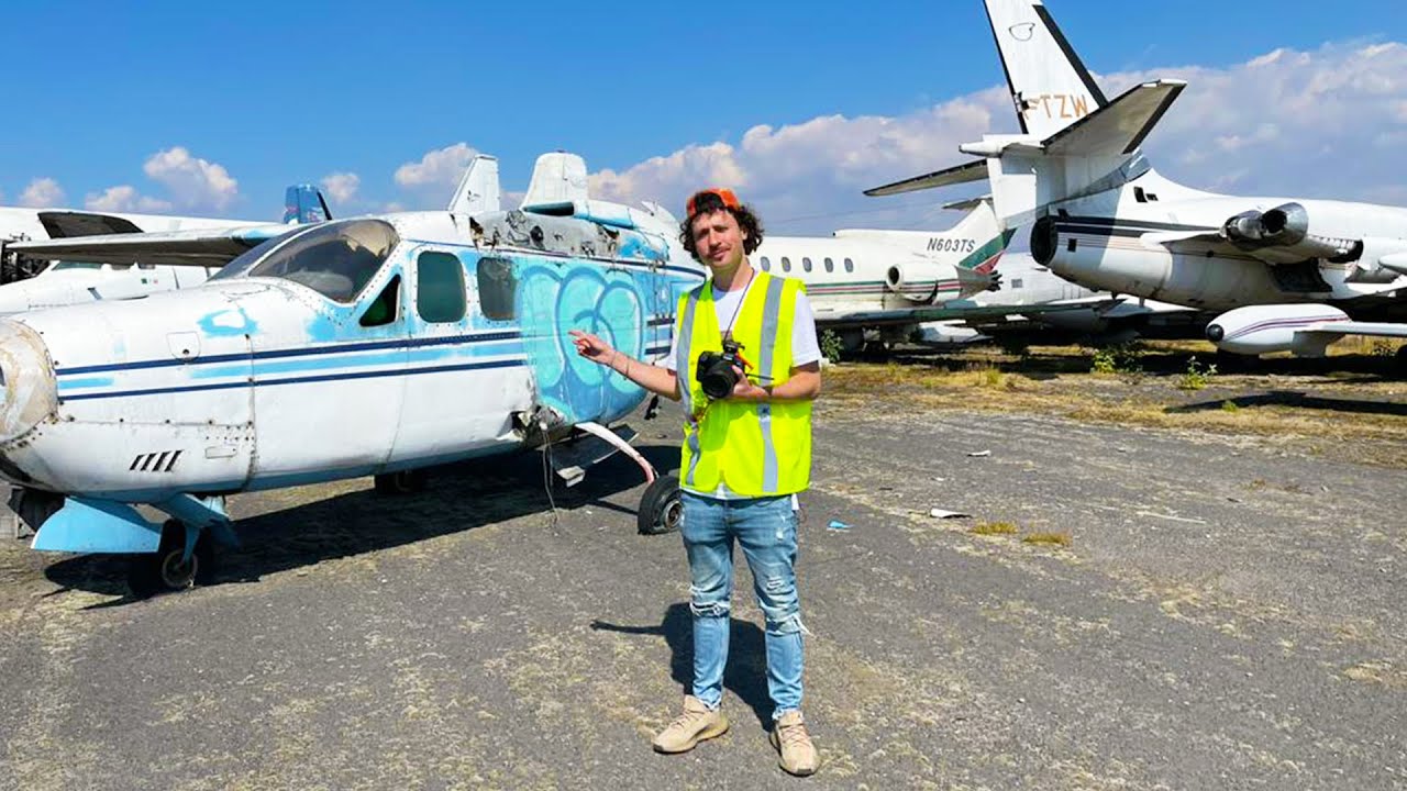 Así es un cementerio para AVIONES ABANDONADOS