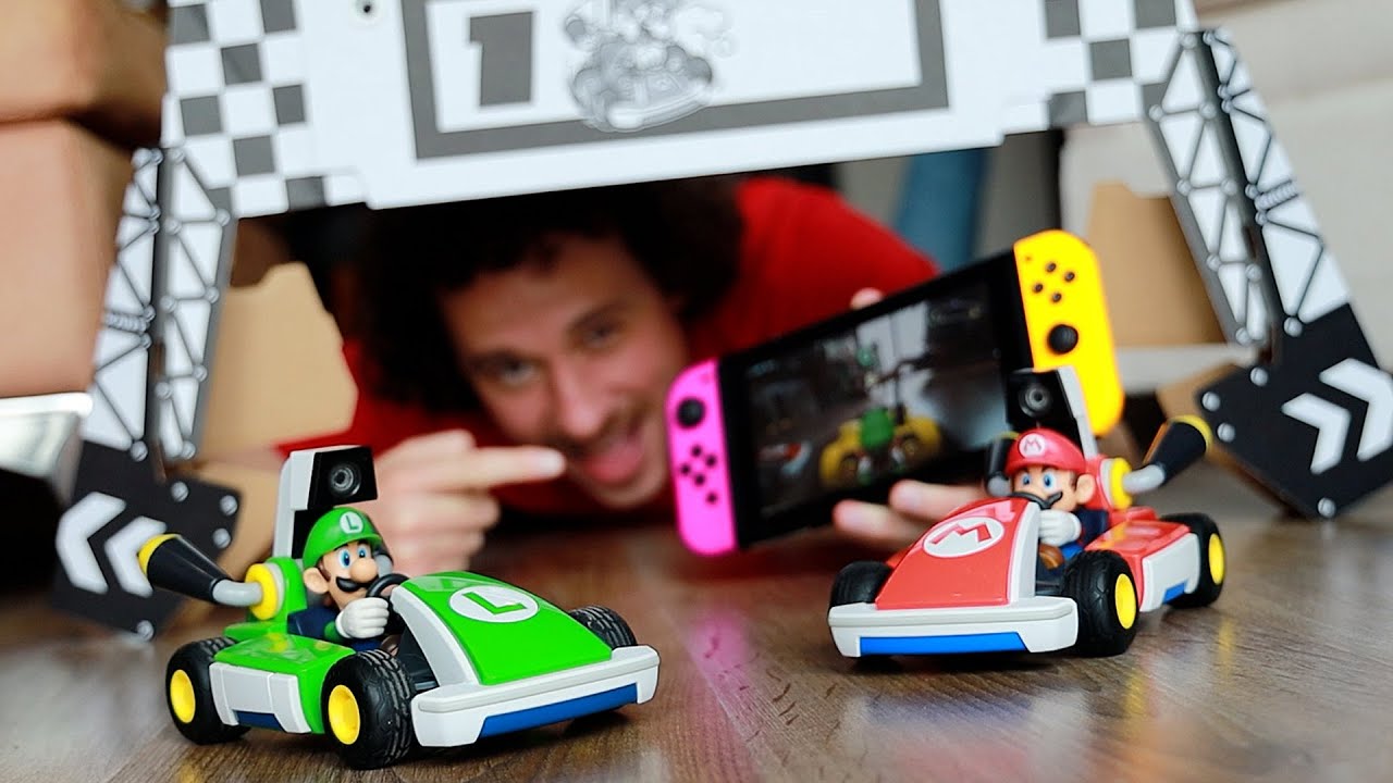 Los nuevos juguetes FUTURISTAS de Nintendo   | Mario Kart: Home Circuit