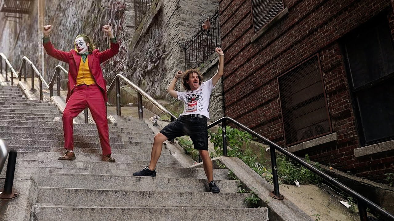 Viajé horas para ver las famosas escaleras de Joker