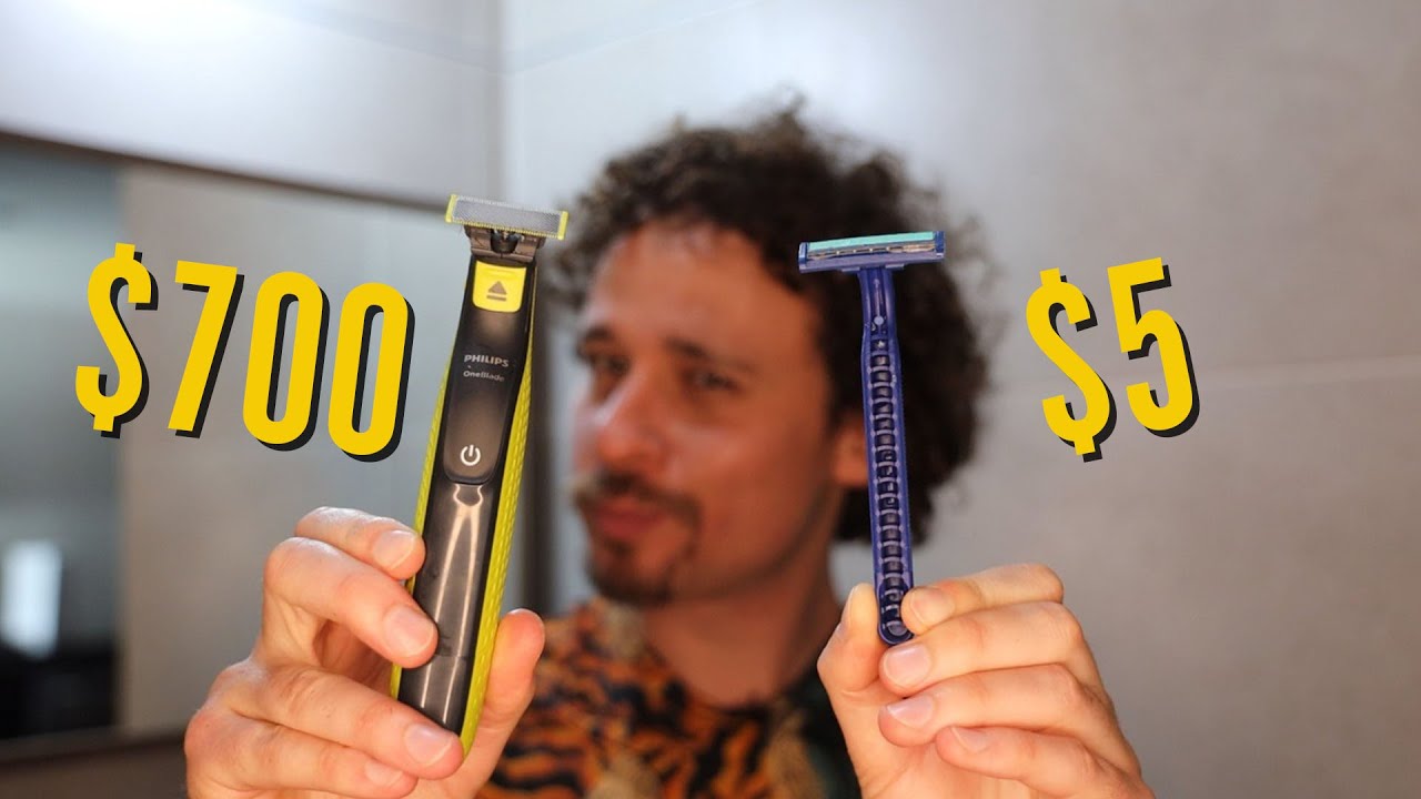 Afeitarse con $5 vs $700 | BARATO vs CARO | ¿Hay diferencia?