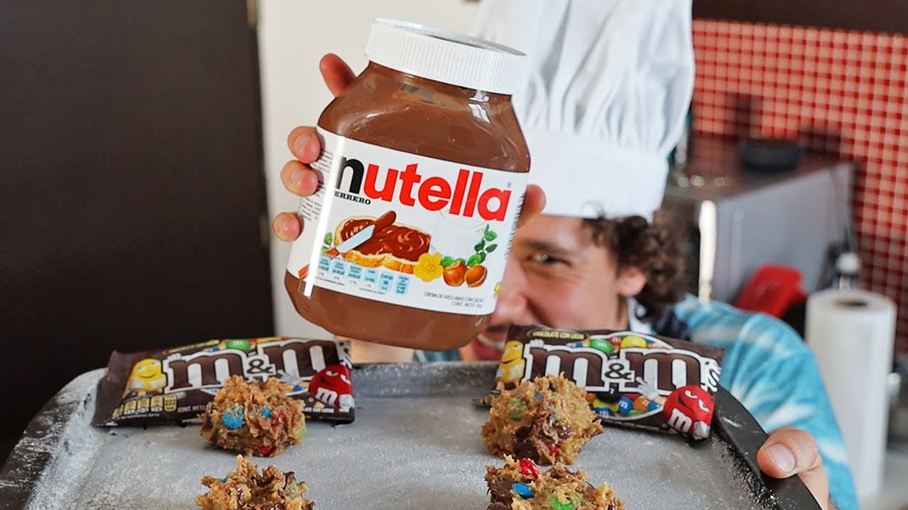Me puse creativo con NUTELLA y m&m’s