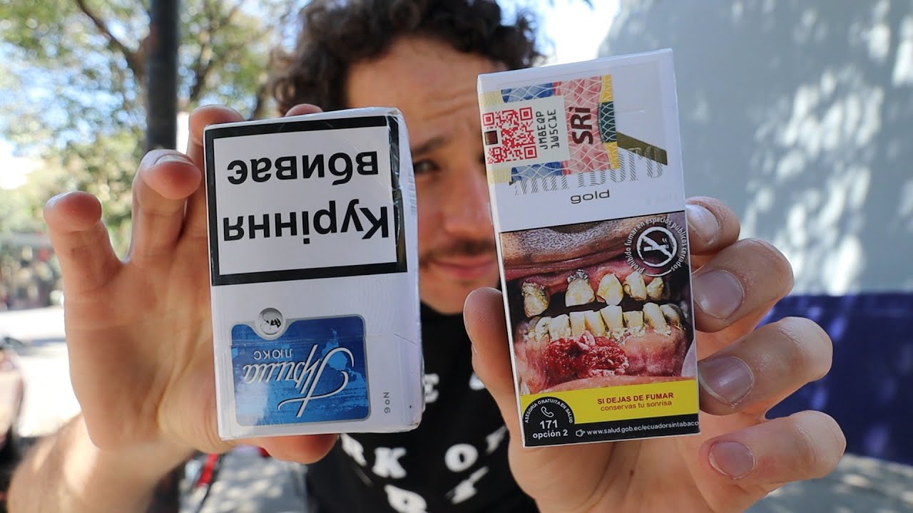 Así son las advertencias en cigarros de diferentes países | ¿REALMENTE SIRVEN?