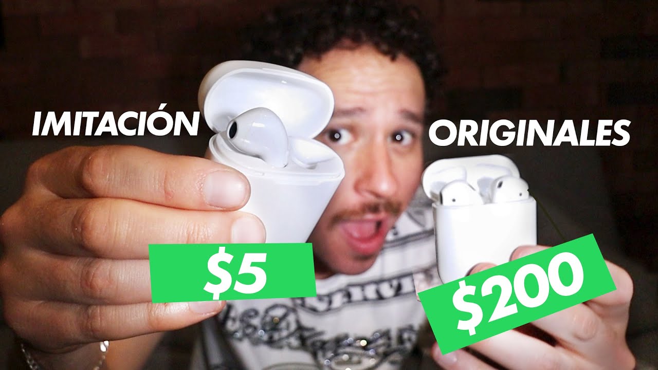Compré unos AirPods PIRATAS por $5 | ¿Qué tan malos son?