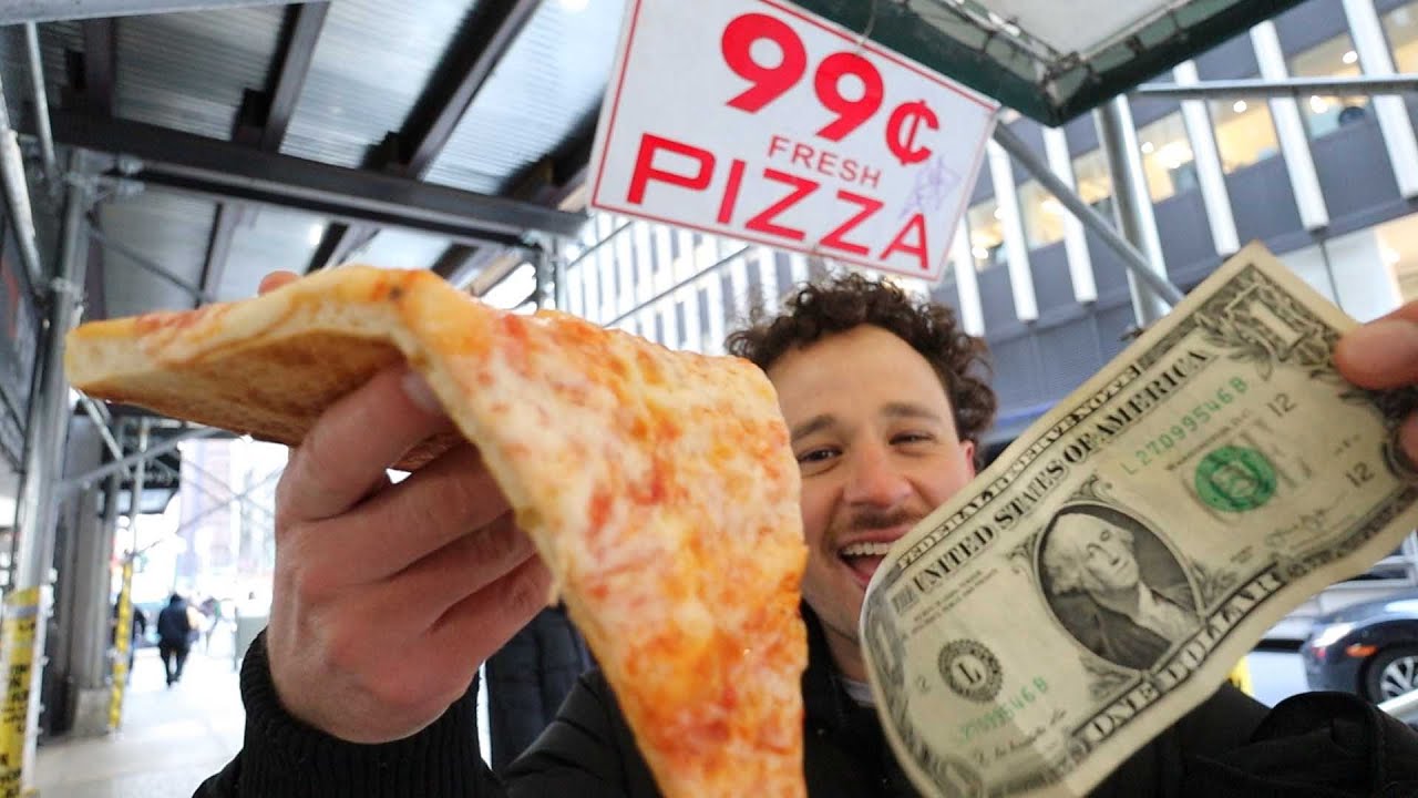 PROBANDO PIZZAS DE $1   | ¿Cuál es la mejor?