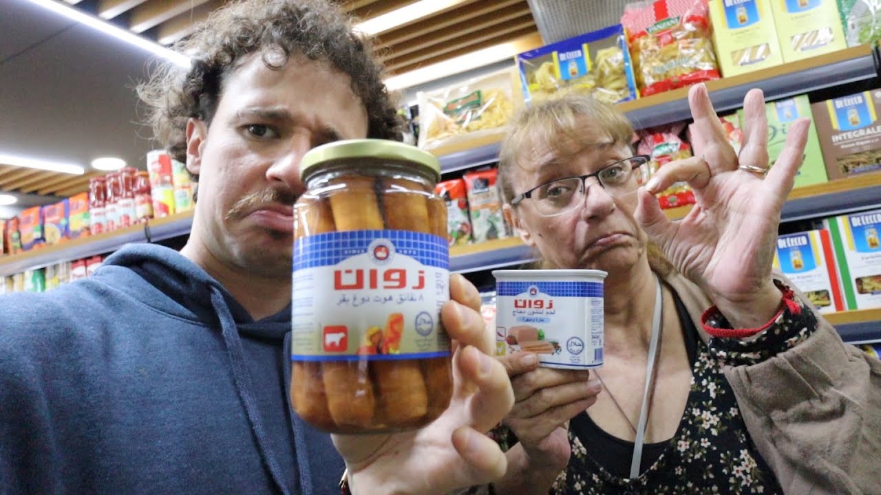 Visitando un supermercado en LÍBANO