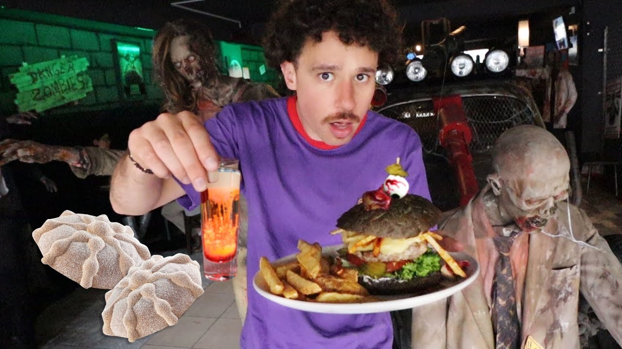 Probando comida para ZOMBIES | Luisillo El Gordillo
