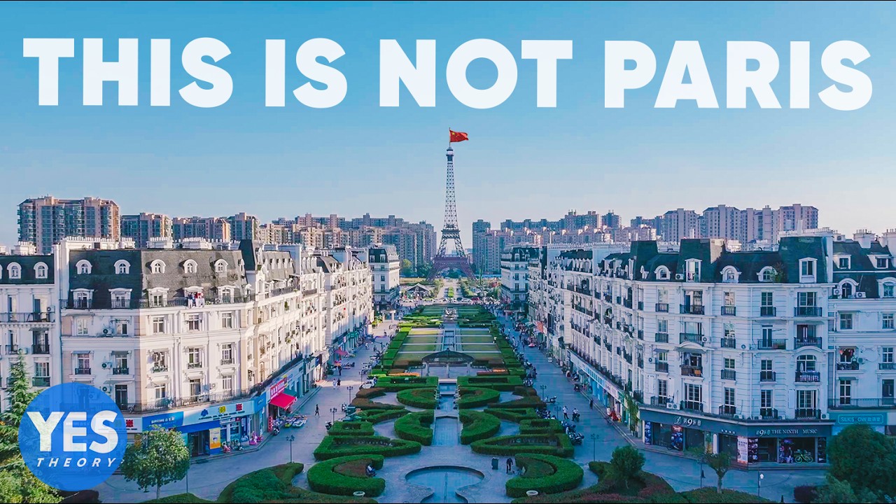 I Explored China’s Failed $1 Billion Copy of Paris (real city)
