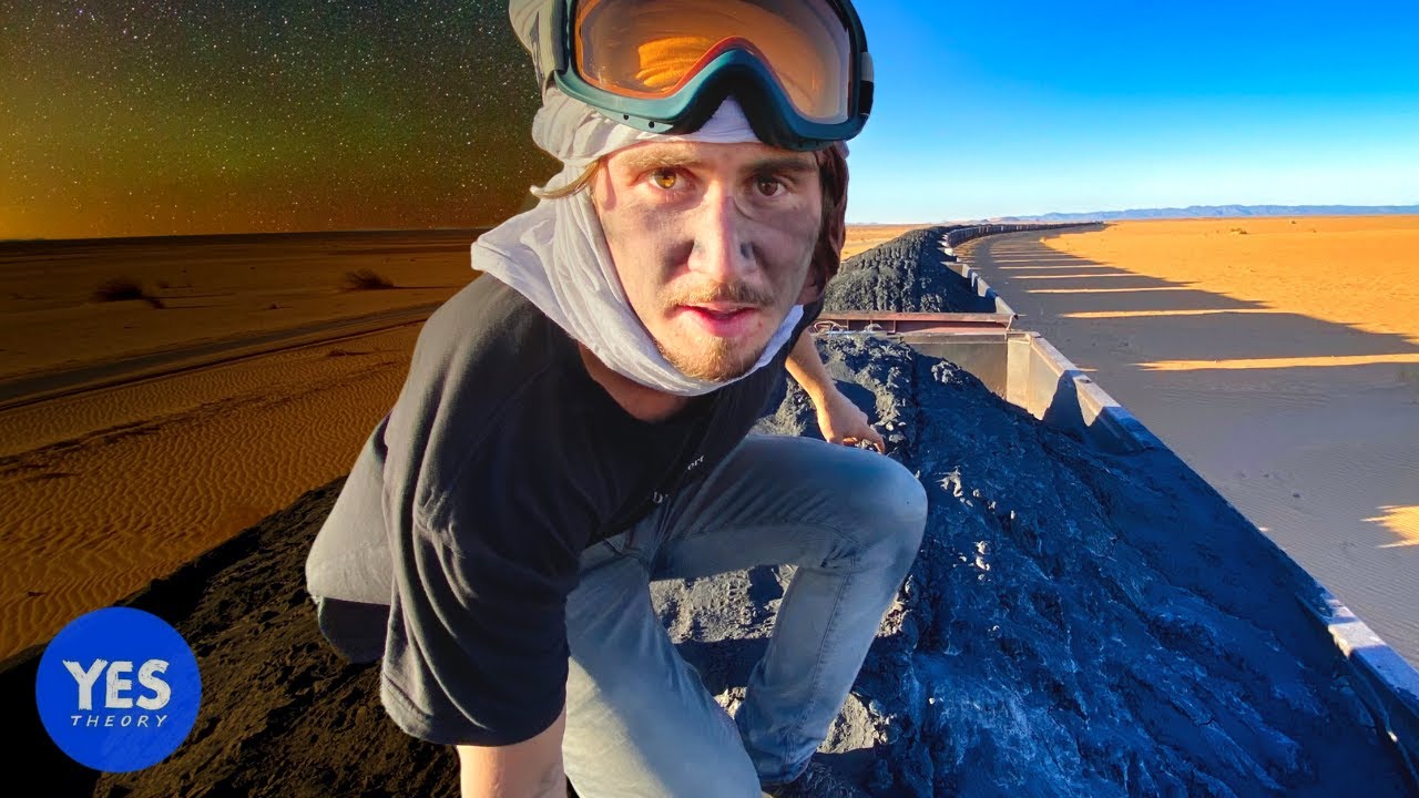 I Hitchhiked the World’s Deadliest Train (20hrs across the Sahara)