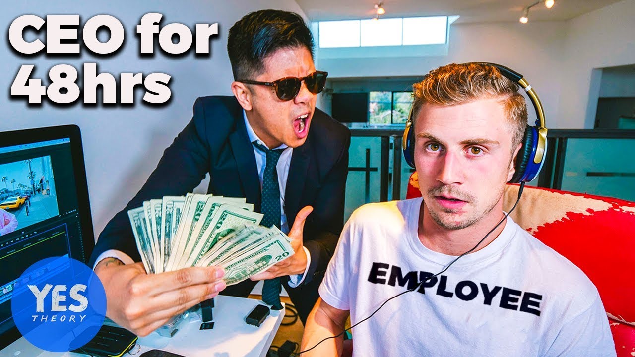We let a Stranger Become our CEO for 48hrs…