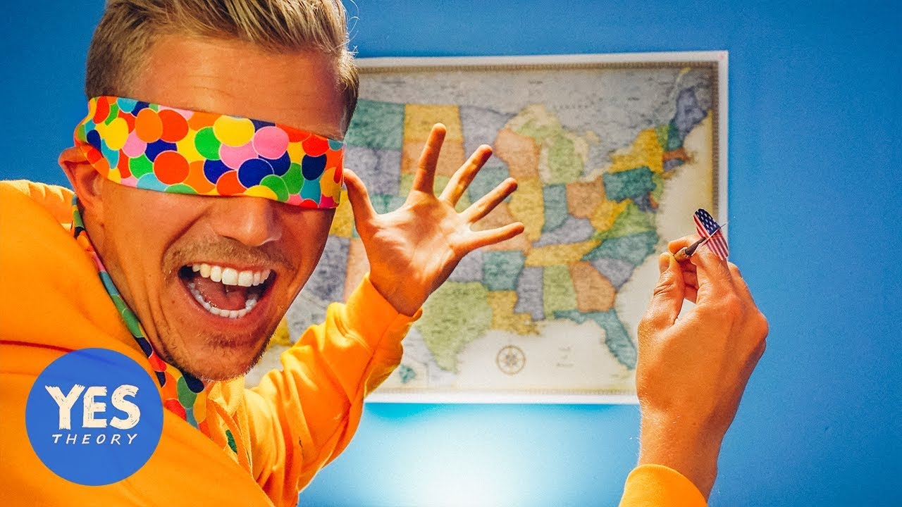 Throwing a Dart at a Map and Flying Wherever it Lands…
