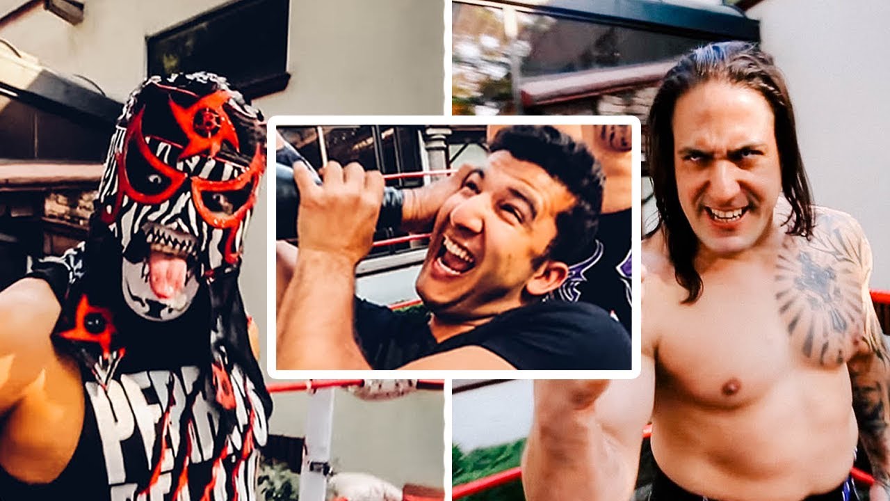 We FOUGHT Mexican Luchadores (Lucha Libre Wrestlers!!)