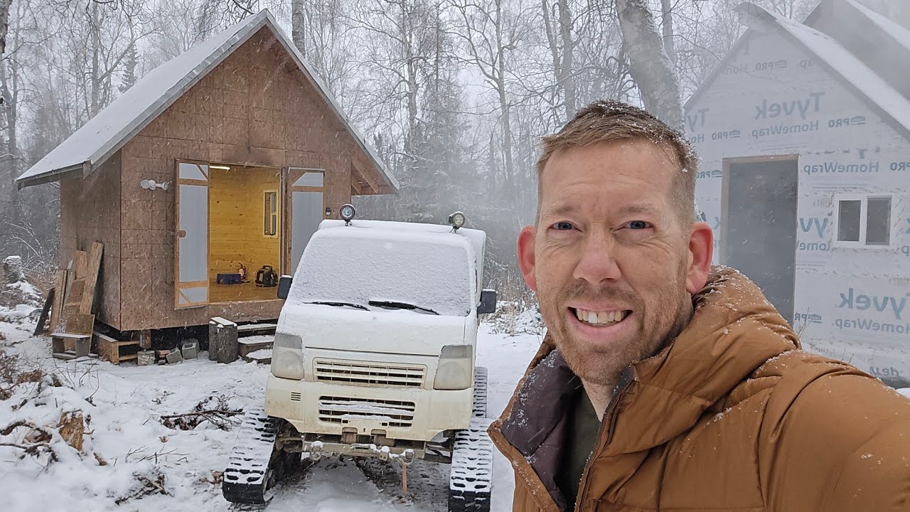 Rebuilding Off-Grid Cabin at our Abandoned Homestead (prepping for Alaska’s winter)
