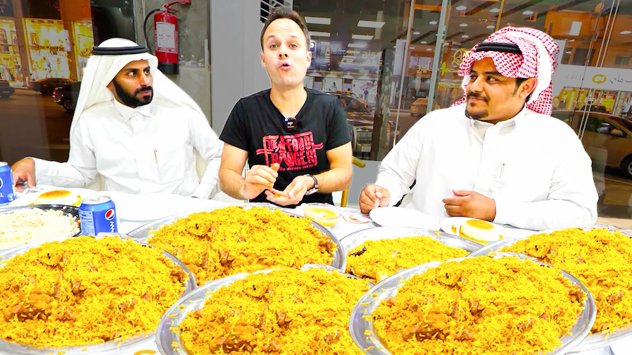 Most RARE Street Food Tour of Saudi Arabia – INSANE Camel Platter + FULL Day of Eating Saudi Food!!!