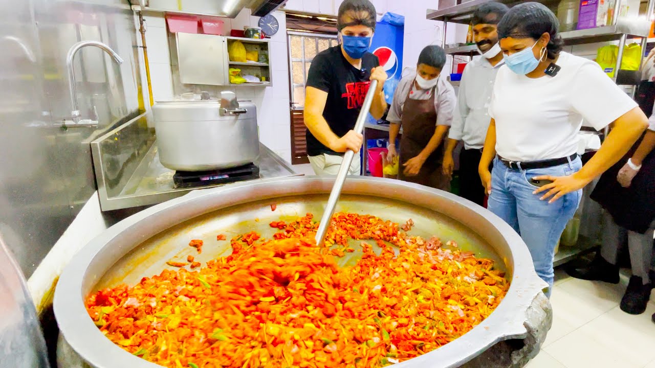 LEVEL 9999 Indian Street Food – Kerala Beef Fry in Dubai w/ @RuzainaHadgie