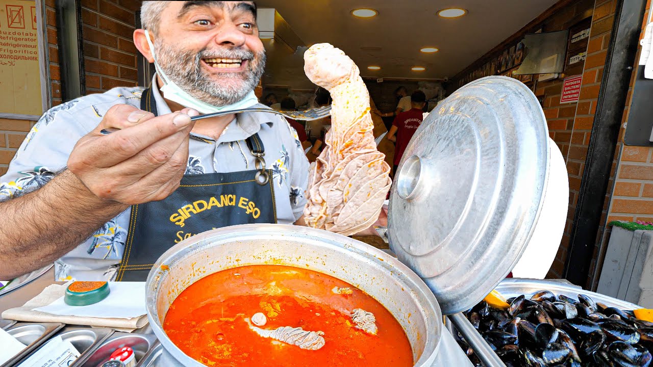 Most UNIQUE Street Food in Turkey – Sirdan SUSHI + Extreme Street Food Tour of Istanbul!