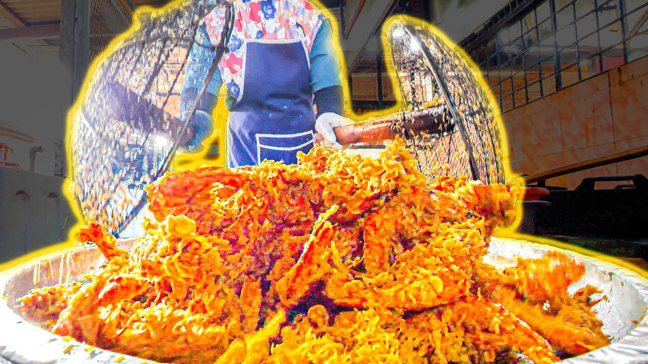 The ULTIMATE Giant SEAFOOD Fry!!! Rare Malay Village Food + BEST Street Food Tour of Terengganu!!!