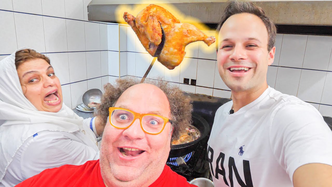 Street Food in Iran – BEST Chicken in the WORLD!!! + INSANE BBQ Heart Kababs!!!