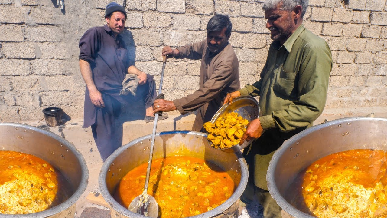 INSANE Pakistani Food VILLAGE WEDDING! – 4000 PEOPLE ULTRA RARE + BREAKFAST Street Food in Pakistan