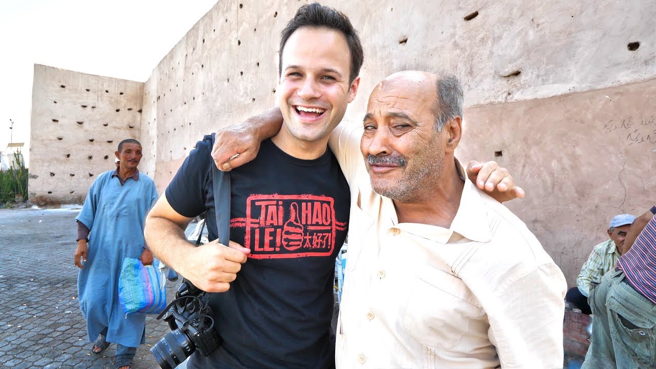 Going DEEP For Street Food in Morocco – BREAKFAST Tour of Marrakech!