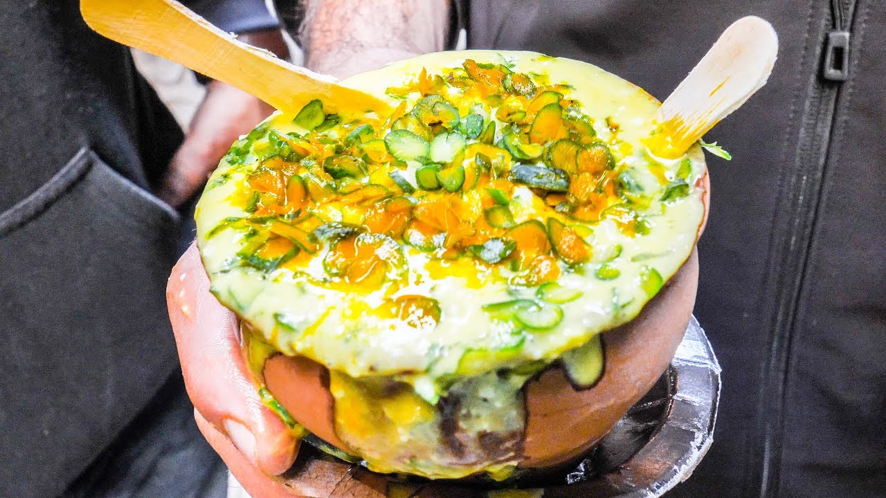 TASTY Indian STREET FOOD Tour DEEP in Varanasi,  INDIA | MESSY + CHEAP CURRY and Vegetarian HEAVEN!