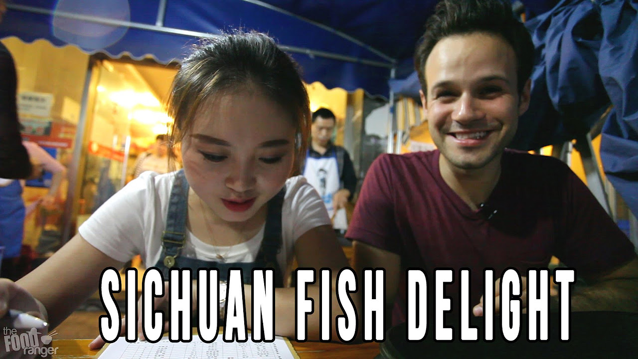 Chinese Food | Eating Sichuan “Paper” Fish With A Local Girl In Chengdu