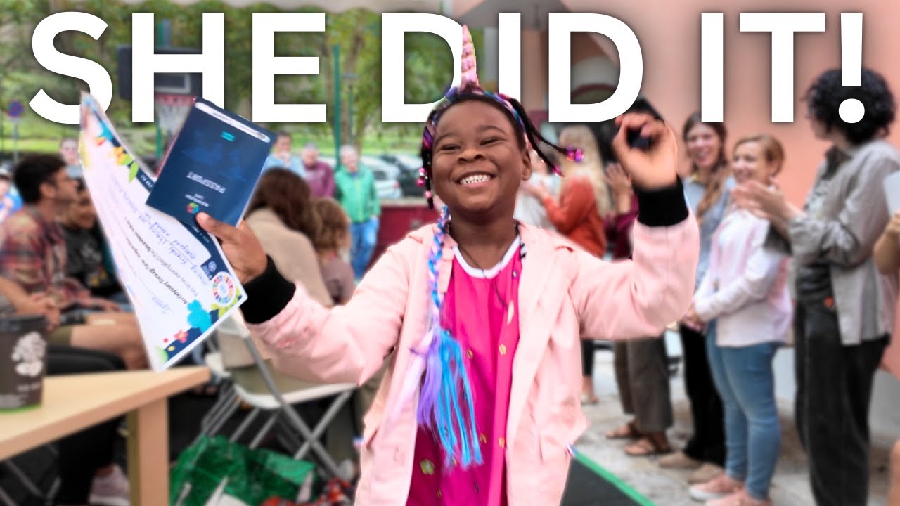 SHE DID IT!!!