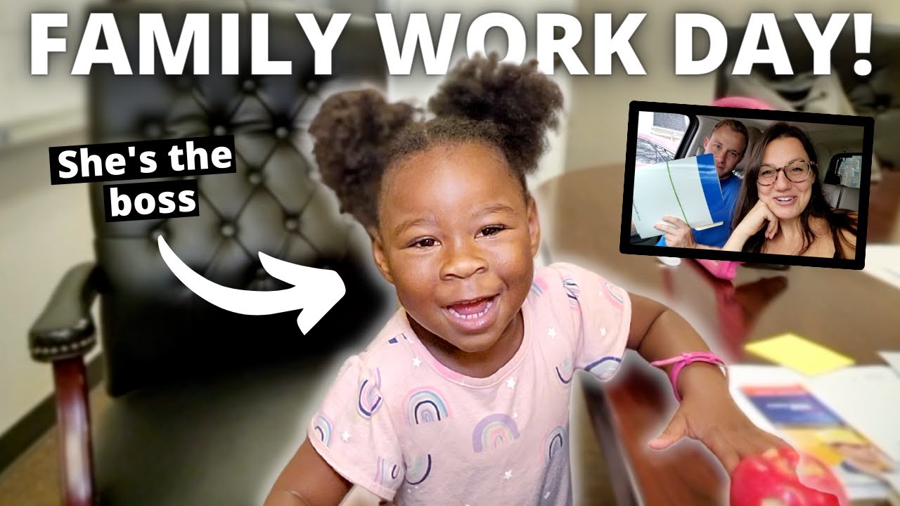 Spend the Day with Us | Family Work Day Vlog!