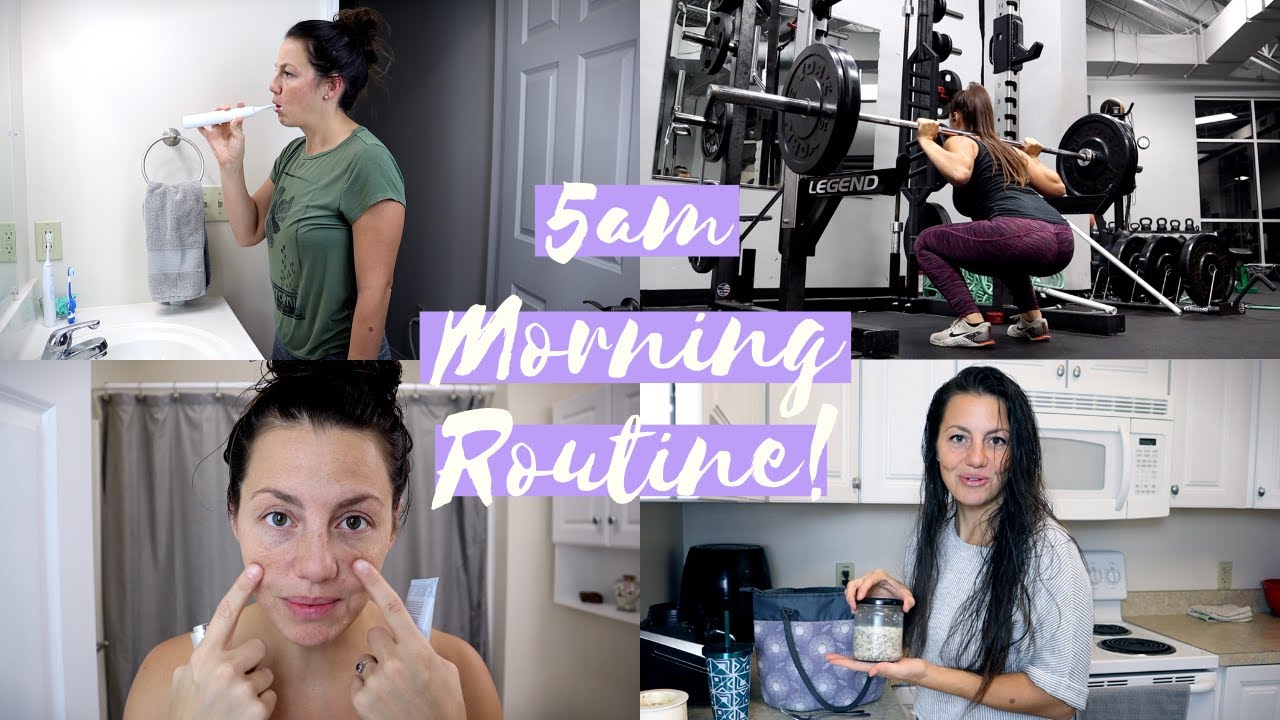 MY 5AM MORNING ROUTINE // NURSE