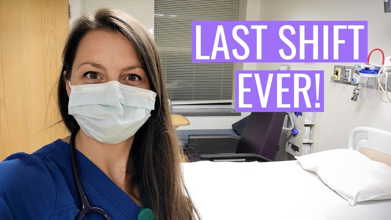 My last shift as a nurse…