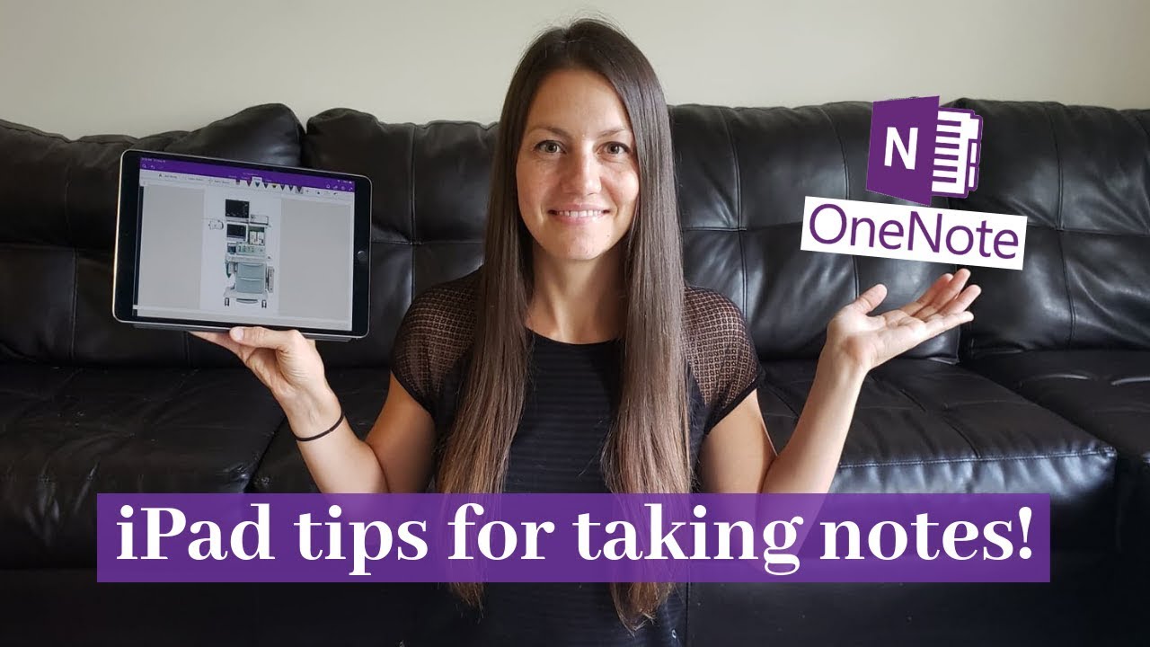 How to Take Notes on an iPad with OneNote! | Nursing & CRNA School