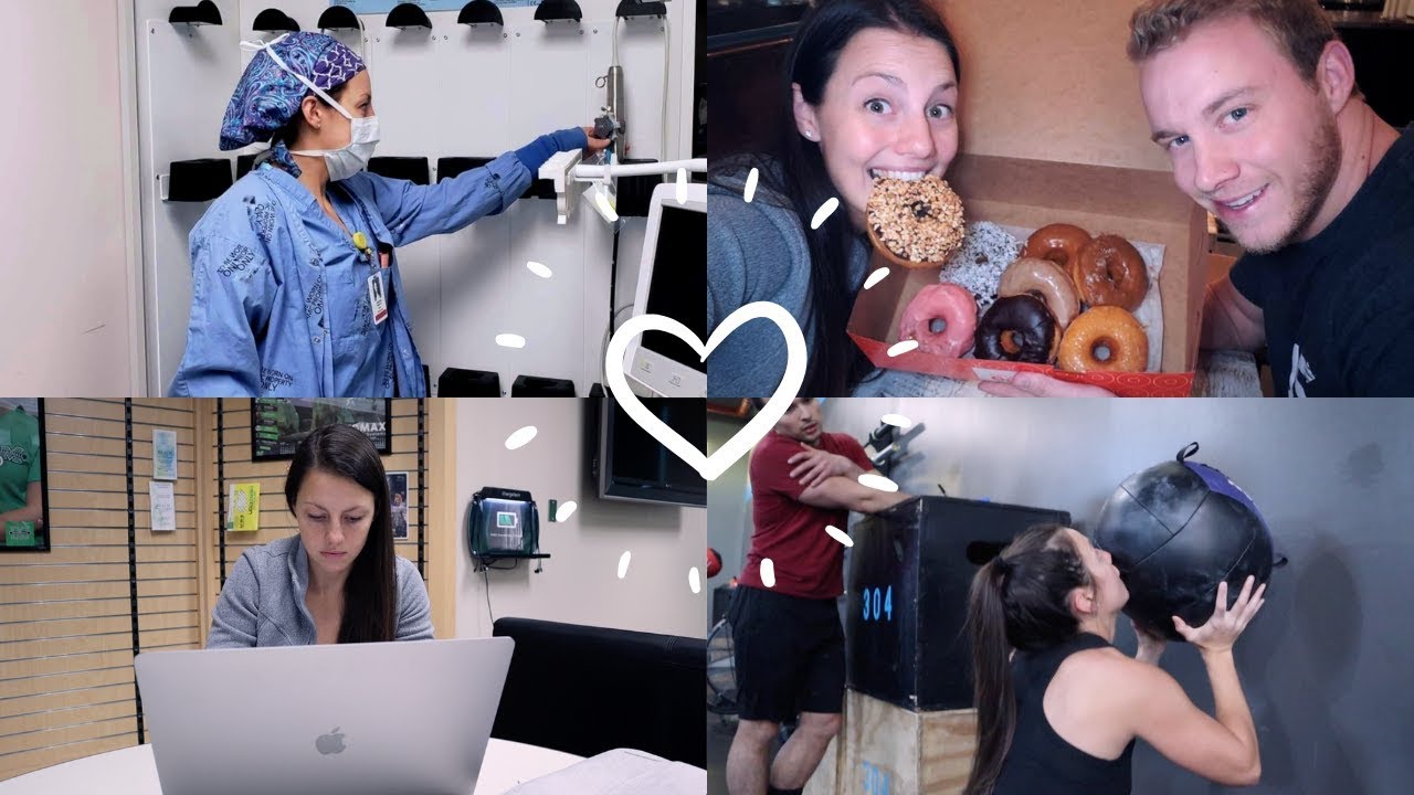CRNA School Vlog | Heart surgery, road trip, crossfit open!!