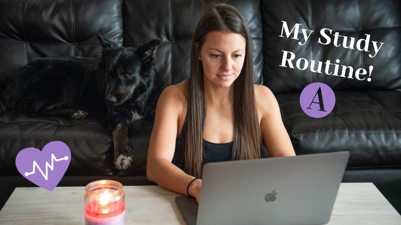 My Study Routine for Straight A’s | Nursing & CRNA School Edition!