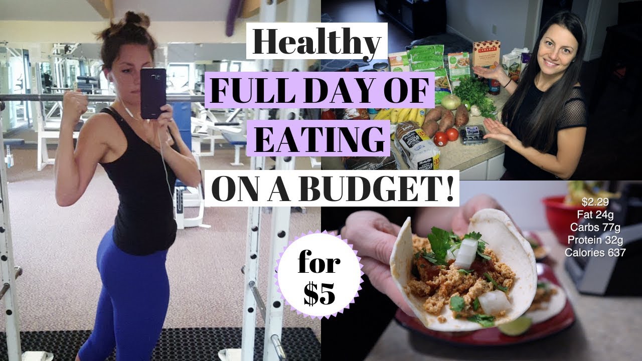 How I Eat Healthy for $5 a Day | Nurse Anesthesia Student on a Budget!