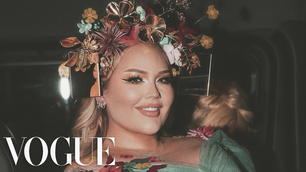 NikkieTutorials Gets Ready For The Met Gala | Vogue