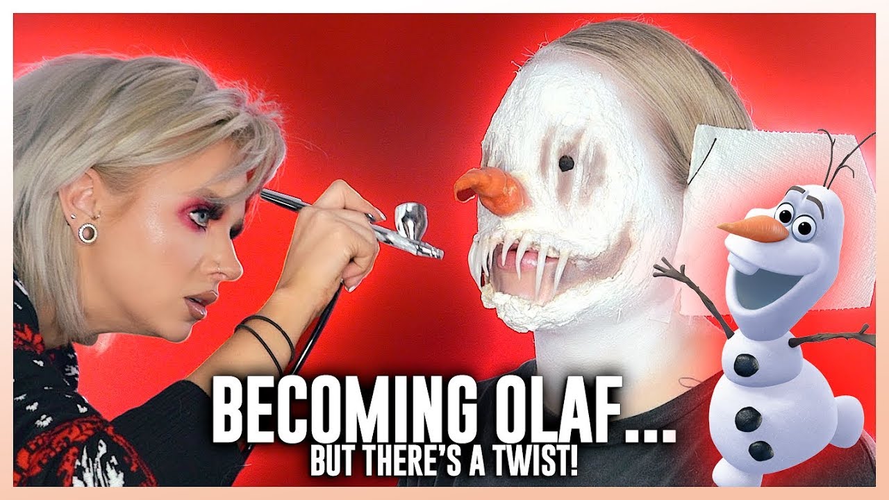 Glam&Gore Transforms Me Into FROZEN’S OLAF… but there’s a twist!