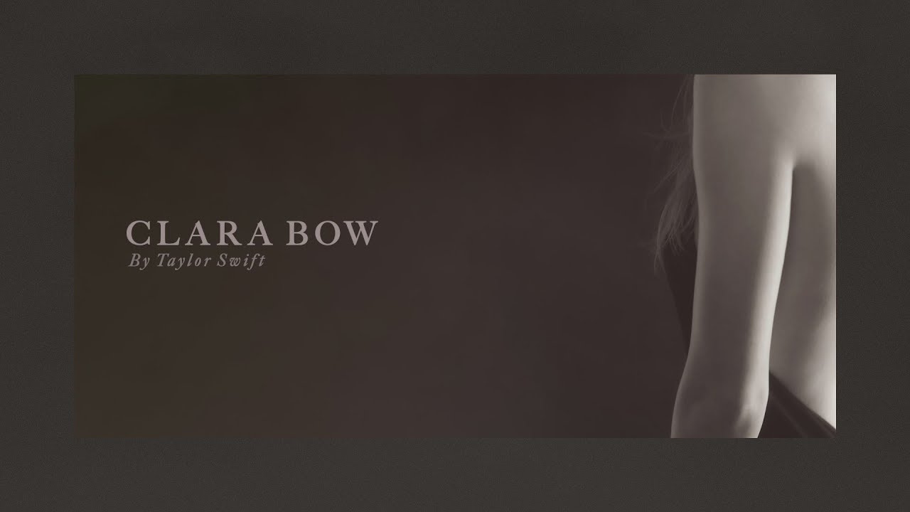 Taylor Swift – Clara Bow (Official Lyric Video)