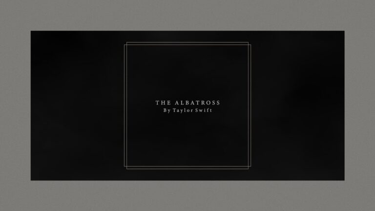 Taylor Swift - The Albatross (Official Lyric Video)