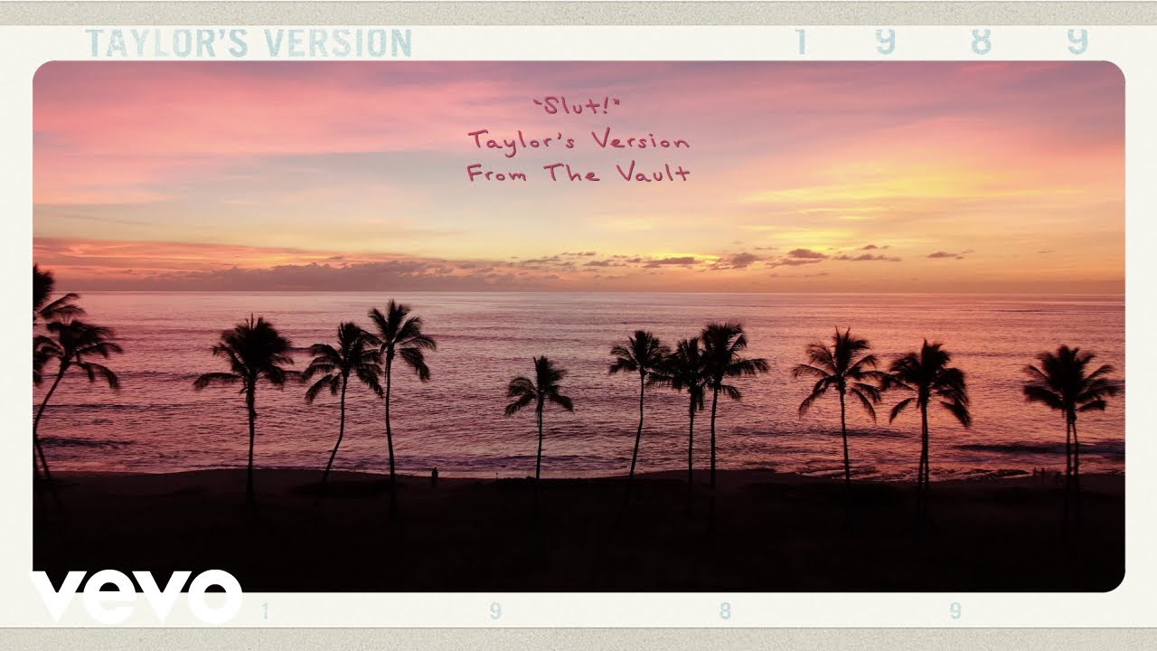 Taylor Swift – “Slut!” (Taylor’s Version) (From The Vault) (Lyric Video)