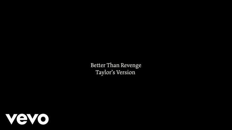 Taylor Swift - Better Than Revenge (Taylor's Version) (Lyric Video) hq720