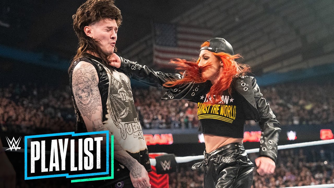 Becky Lynch attacks men: WWE Playlist