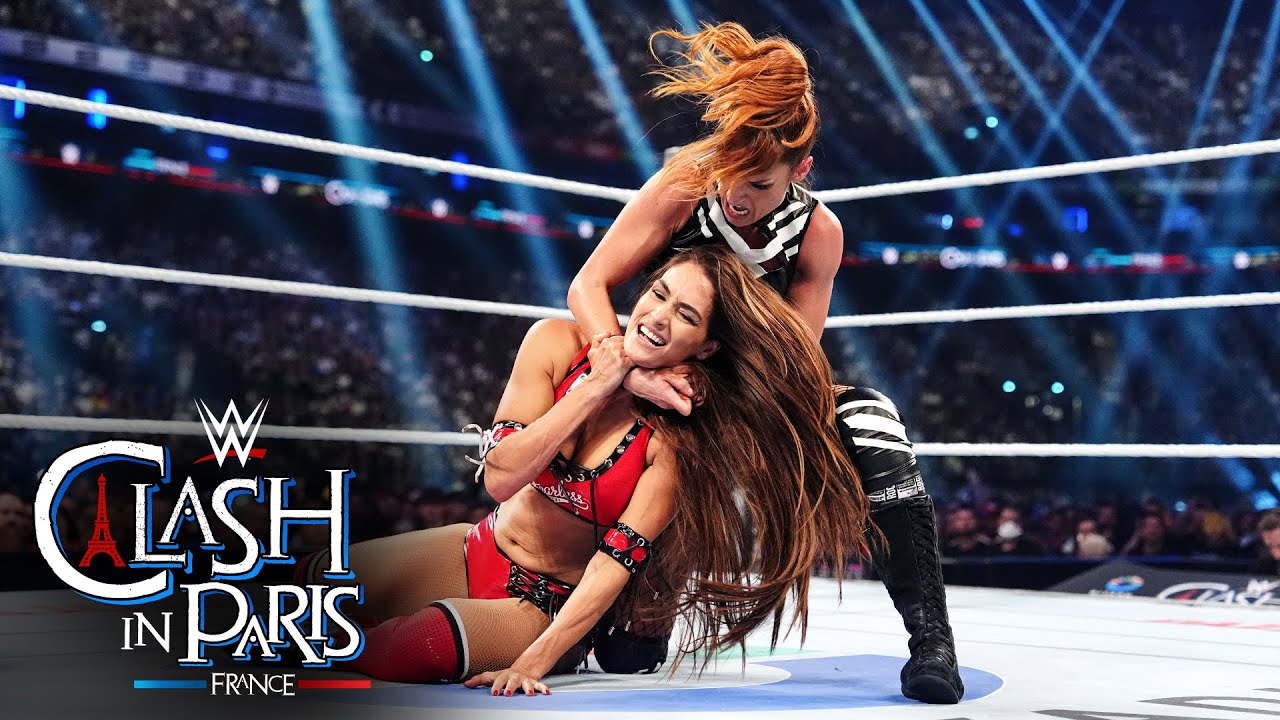 Becky Lynch vs. Nikki Bella | Women’s Intercontinental Title Match: Clash in Paris 2025 highlights