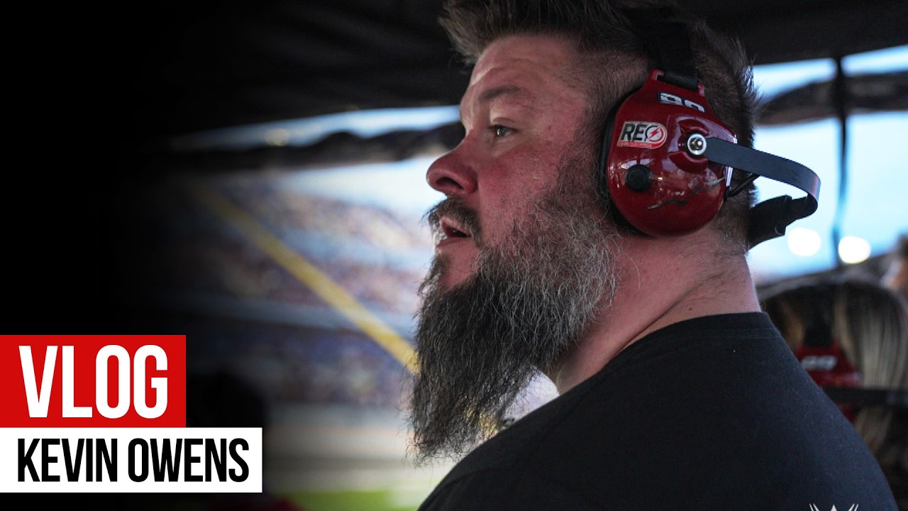 Kevin Owens serves as NASCAR race Grand Marshal: WWE Vlog
