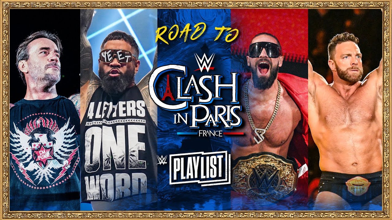 World Heavyweight Title Fatal 4-Way Match | Road to Clash in Paris: WWE Playlist