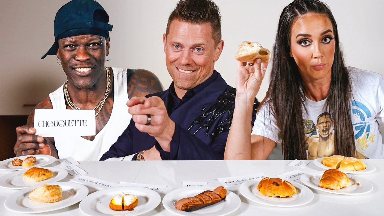 WWE Superstars test their knowledge of iconic French pastries