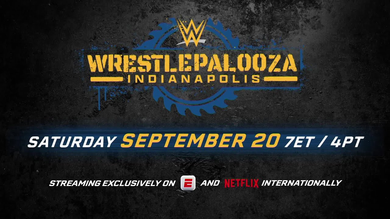 Wrestlepalooza set as first WWE PLE on ESPN for Sept. 20 in Indianapolis