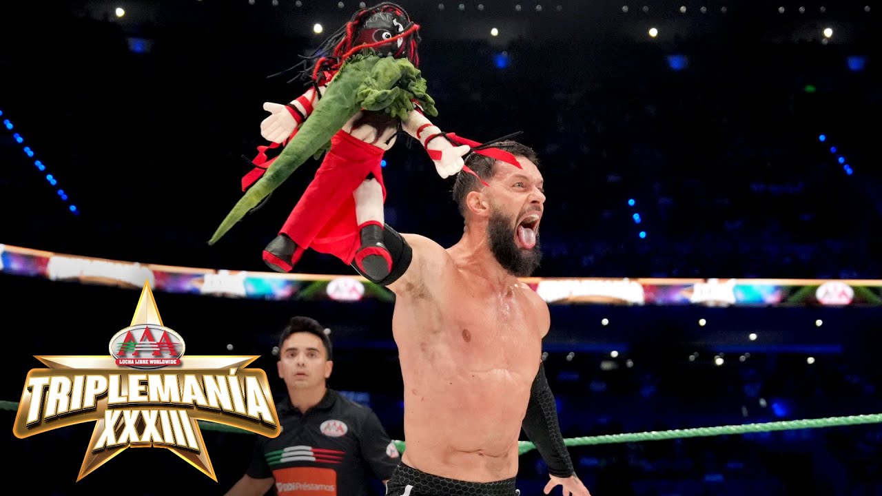 GRAPHIC WARNING: Finn Bálor unveils Demonito and it EATS the Iguana: Triplemanía XXXIII highlights