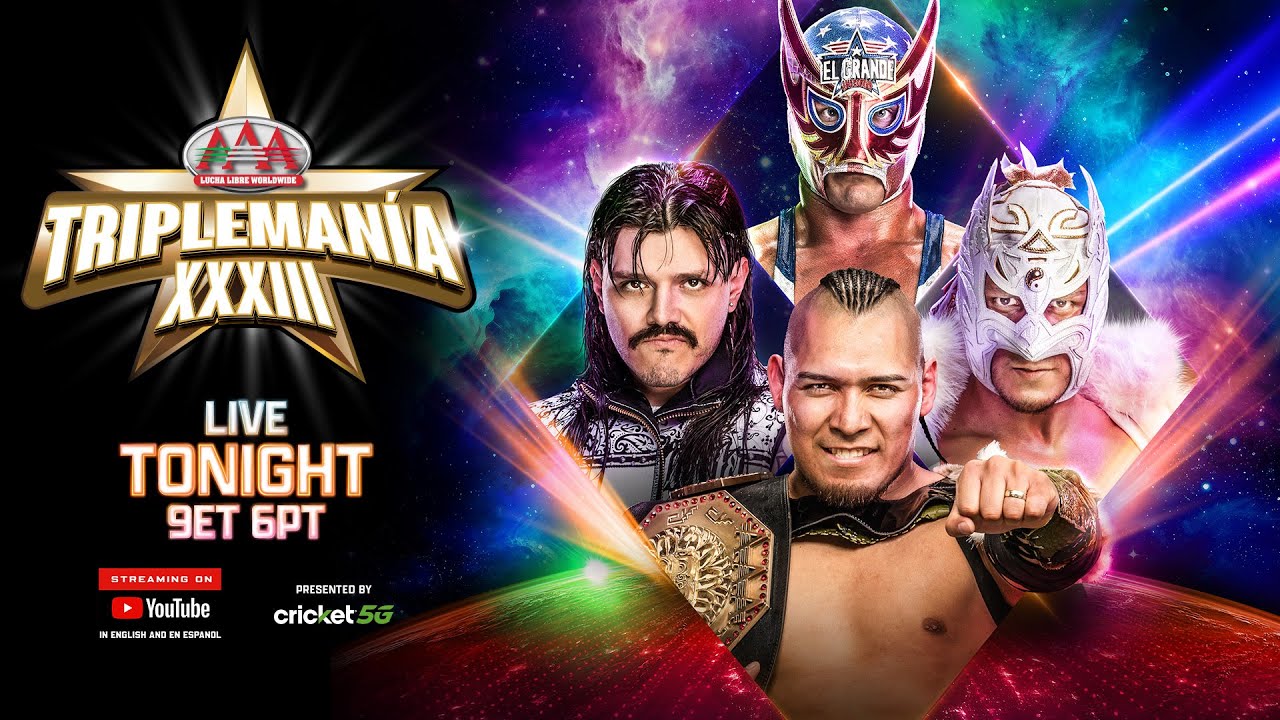 Vikingo vs. Dominik Mysterio vs. Dragon Lee vs. El Grande Americano: Triplemanía XXXIII Hype Package