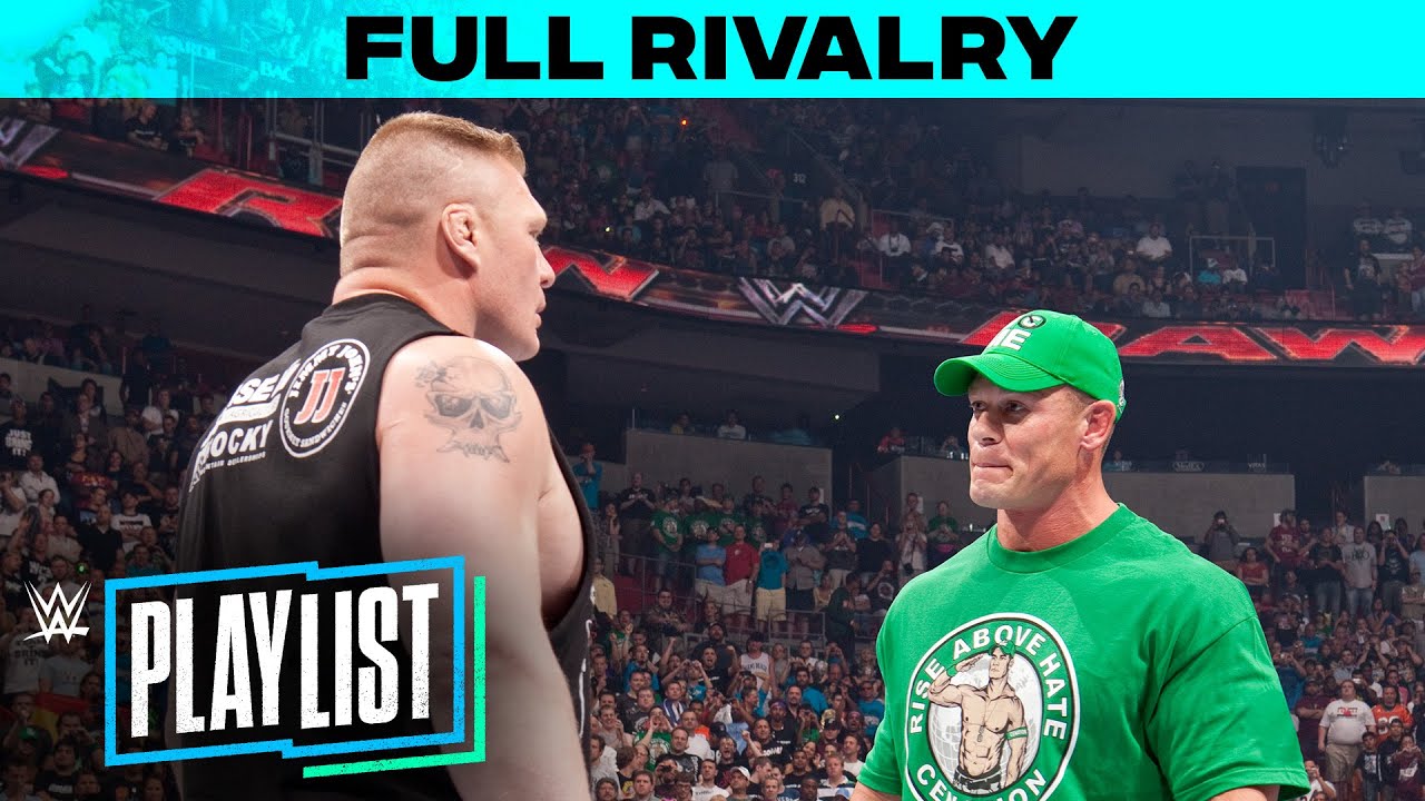 Brock Lesnar vs. John Cena rivalry history: WWE Playlist