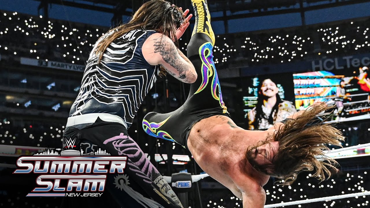 Dominik Mysterio vs. AJ Styles | Intercontinental Title Match: SummerSlam 2025 highlights